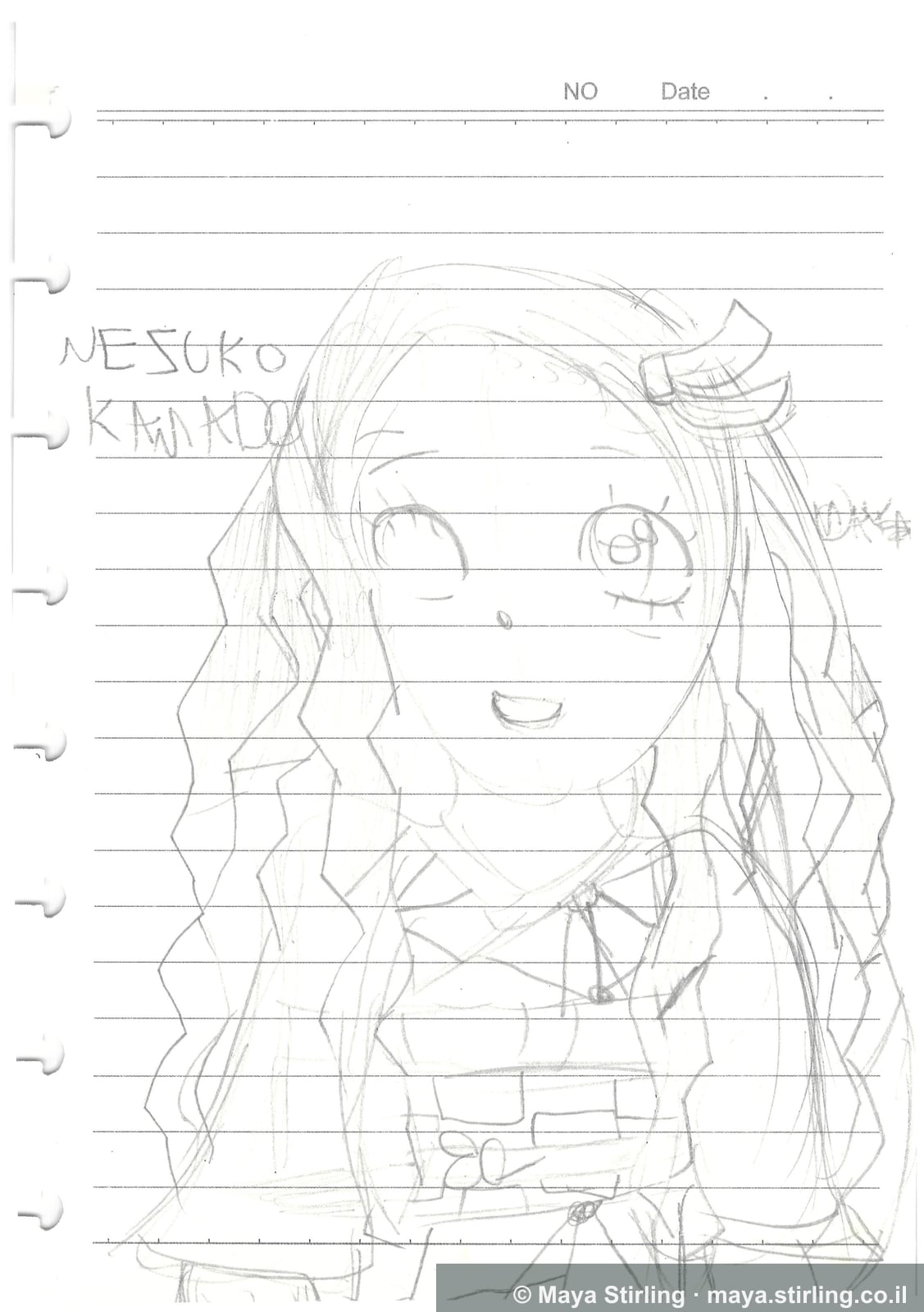 Untitled artwork, Sketch